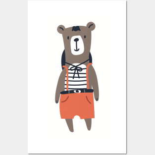 Back To School Bear Posters and Art